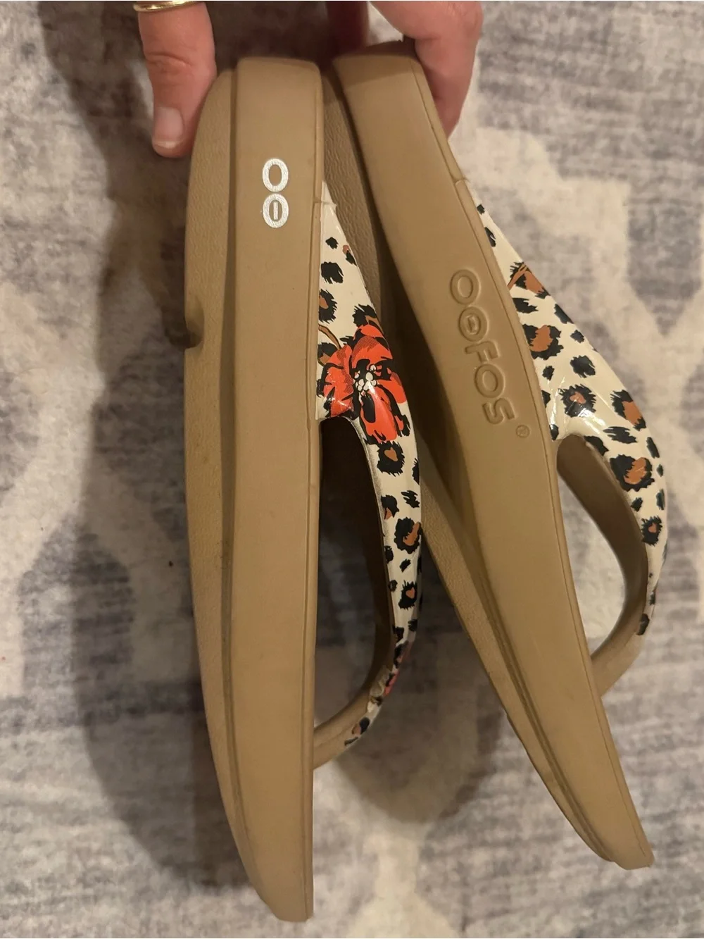 CROCS flip flops